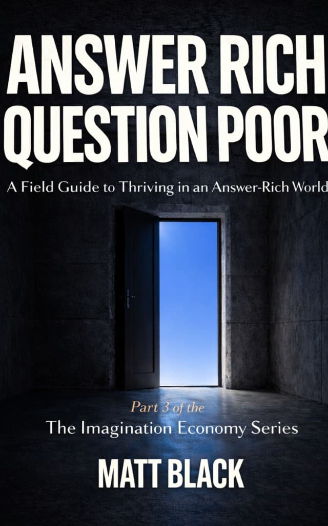 Cover of Answer Rich, Question Poor by Matt Black